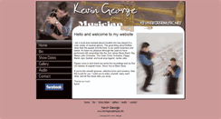 Desktop Screenshot of kevingeorgemusic.net